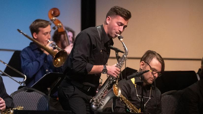 jazz students playing